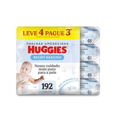 Lenço humedecido Huggies