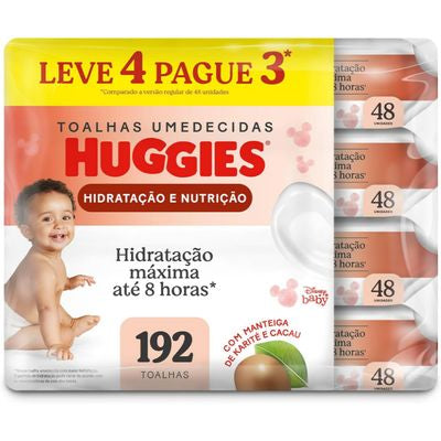 Lenço humedecido Huggies