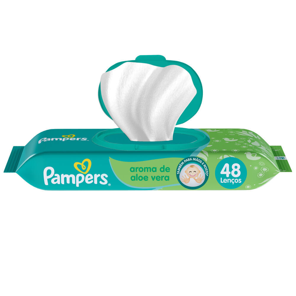 Lenço umedecido Pampers